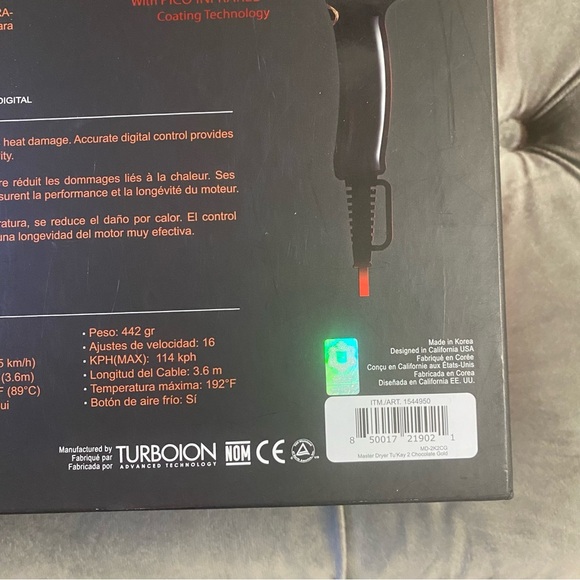 NIB CROC Professional Masters Collection 2K2 Infrared Blow Dryer - Picture 15 of 16